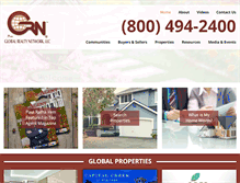 Tablet Screenshot of globalrealtynetwork.com